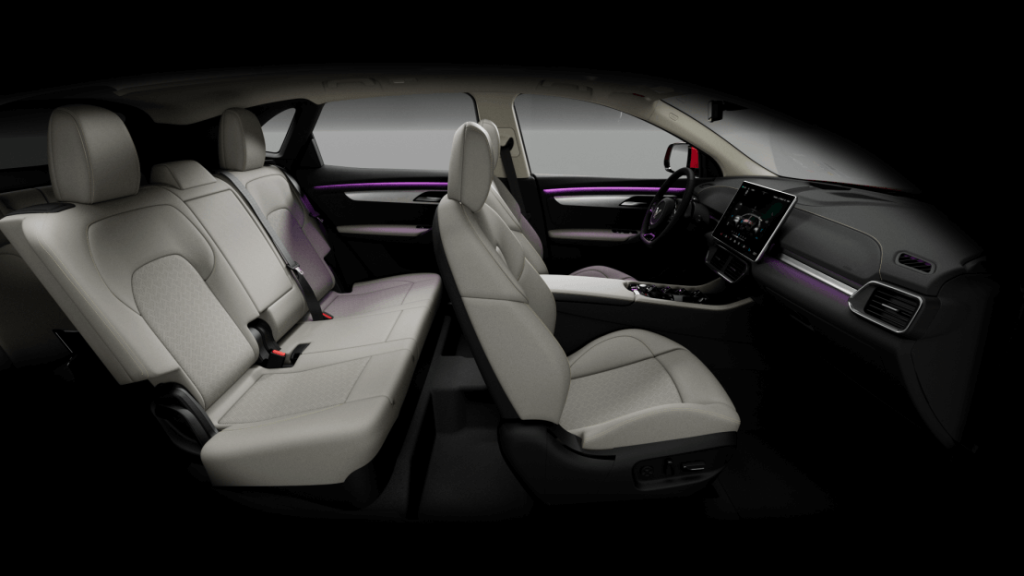 Nội thất tổng quan hàng ghế VinFast VF8